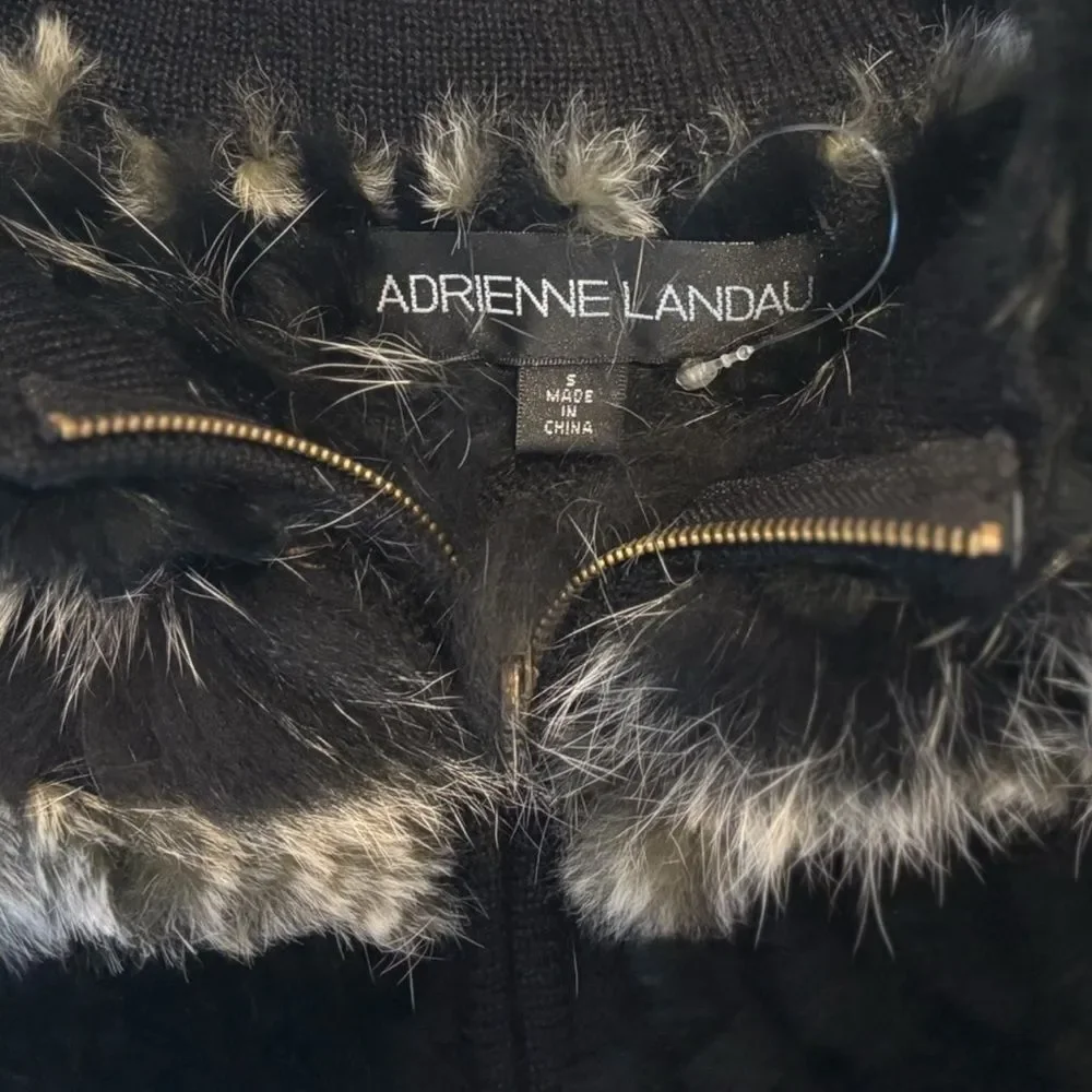 Adrienne Landau Fur Vest |Size: Small| - Picture 2 of 5